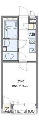 レオネクストシャトル杉田Ⅴ(1K/2階)の間取り写真