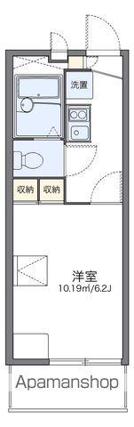 レオパレスグランドパレス春日部(1K/2階)の間取り写真