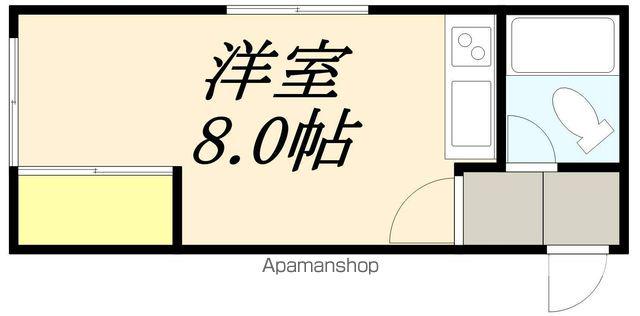 ワイズ時任(ワンルーム/2階)の間取り写真