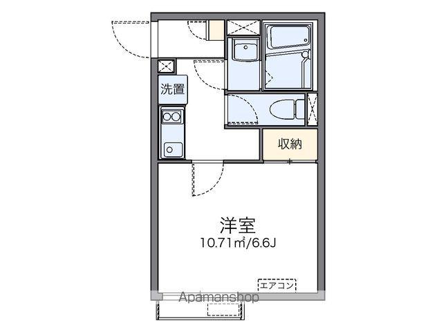レオネクストブラウンハイツ(1K/2階)の間取り写真
