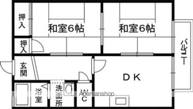 セフィラ光陽(3DK/1階)の間取り写真