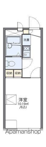 レオパレスHOTARUGAIKE(1K/2階)の間取り写真