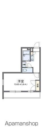 レオパレスSUNNY VILLAGE(1K/3階)の間取り写真