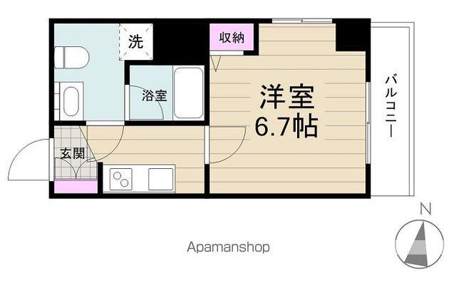 AZEST立石♯R(1K/3階)の間取り写真