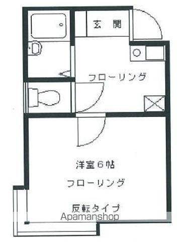 コーポ阿佐ヶ谷113(1K/1階)の間取り写真