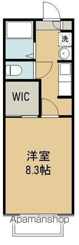 コンフォート詩音(1K/1階)の間取り写真