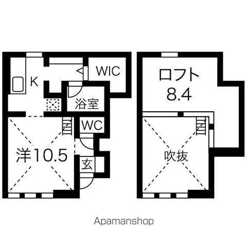 コレクション本郷(ワンルーム/1階)の間取り写真