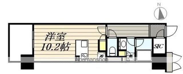 ROYALPARKS船橋(ワンルーム/2階)の間取り写真