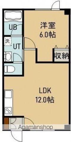 アーバンパレス425(1LDK/2階)の間取り写真