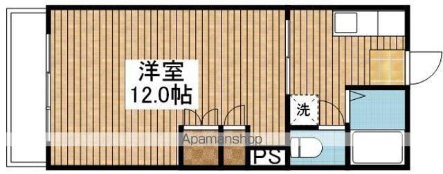 グランフォール(1K/2階)の間取り写真