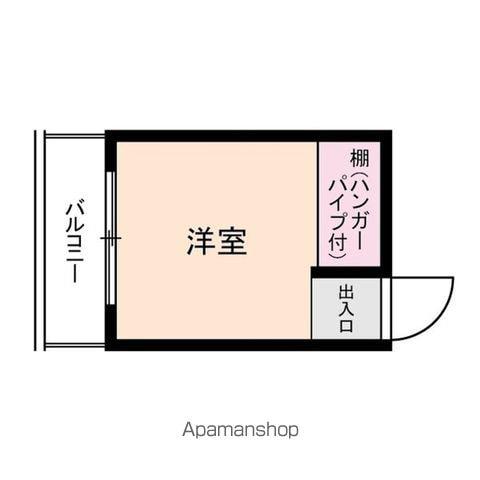 アミンズ聖蹟桜ヶ丘(ワンルーム/2階)の間取り写真