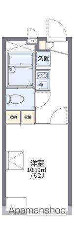 レオパレスOHYATOⅠ(1K/1階)の間取り写真