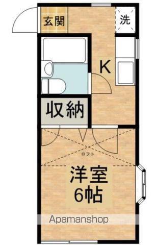 ピア目白(1K/2階)の間取り写真