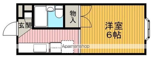 グレース豊中本町(1K/1階)の間取り写真