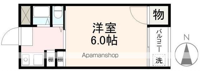 MINEBLDG(1K/1階)の間取り写真