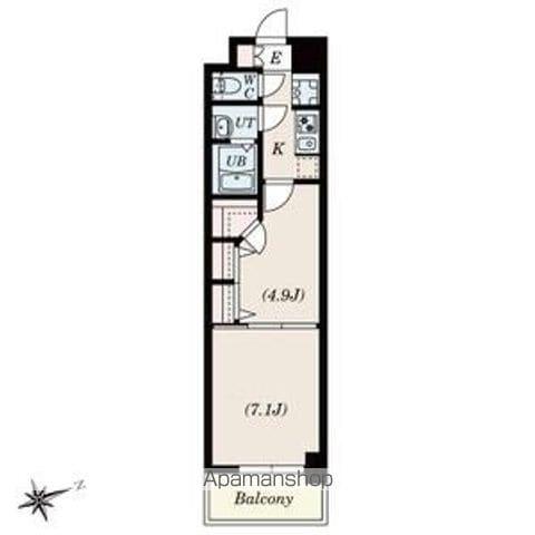SーRESIDENCE神沢AFFORD12月契約限定キャンペー(2K/2階)の間取り写真