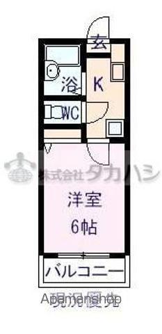 ワンズマンション(1K/3階)の間取り写真