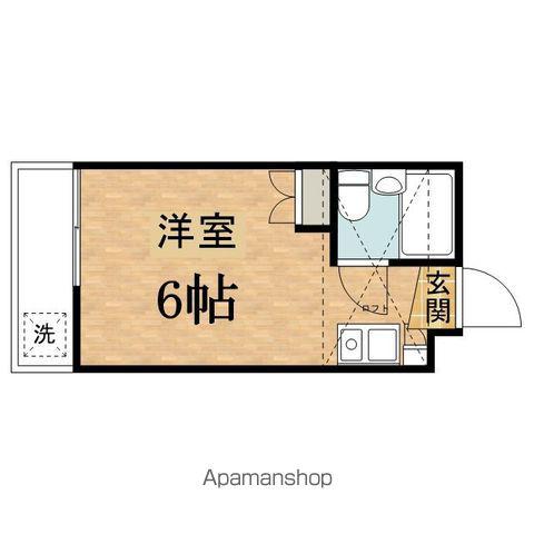 ファームレジデンス(ワンルーム/2階)の間取り写真