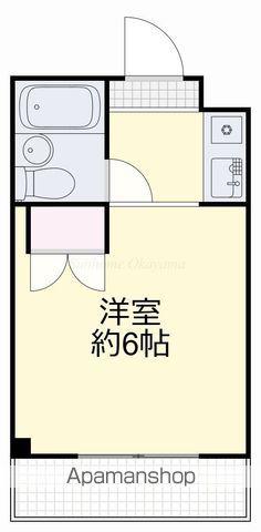 コーポセンチュリー(ワンルーム/3階)の間取り写真
