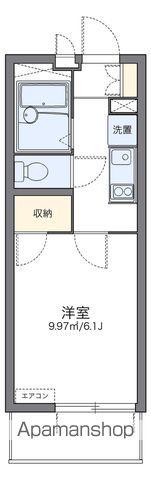 レオパレスKT今池(1K/2階)の間取り写真
