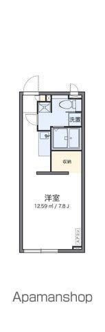 アルク三和(1K/2階)の間取り写真