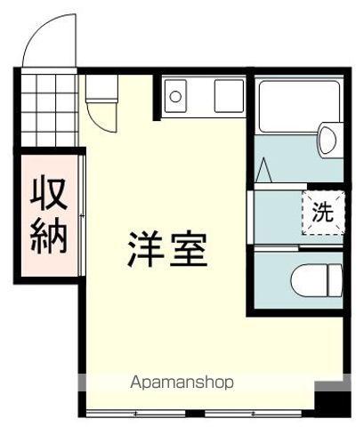 PIVOT静岡(ワンルーム/5階)の間取り写真