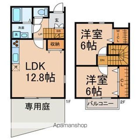 TACHIBANA・M棟Y棟(2LDK)の間取り写真