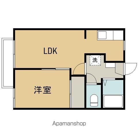 フレグランスセフィラ(1LDK/1階)の間取り写真