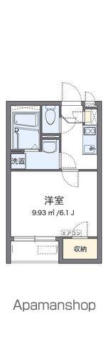 クレイノボンヌシャンス中村(1K/2階)の間取り写真
