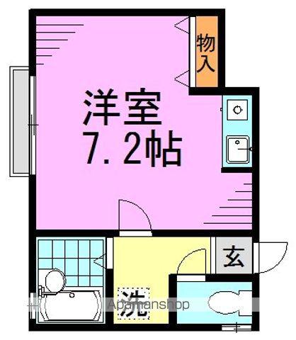 メゾンSK(ワンルーム/1階)の間取り写真