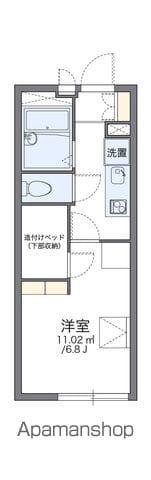 レオパレス青渓(1K/1階)の間取り写真