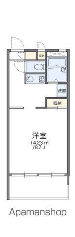 レオパレス神田(1K/3階)の間取り写真