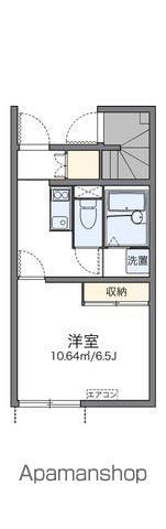 レオネクストファイン ボックス(1K/1階)の間取り写真