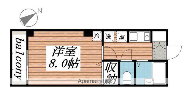 ウィズステージさくら(1K/2階)の間取り写真