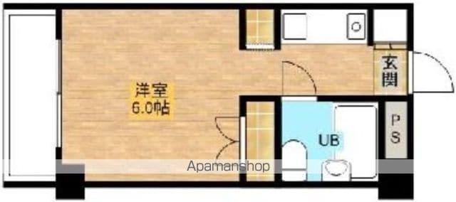 メゾン・ド・武蔵野(ワンルーム/3階)の間取り写真