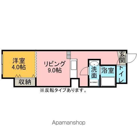 パークヒルズ中央12(1LDK/10階)の間取り写真