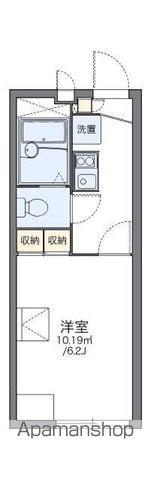レオパレス八日市Ⅱ(1K/1階)の間取り写真