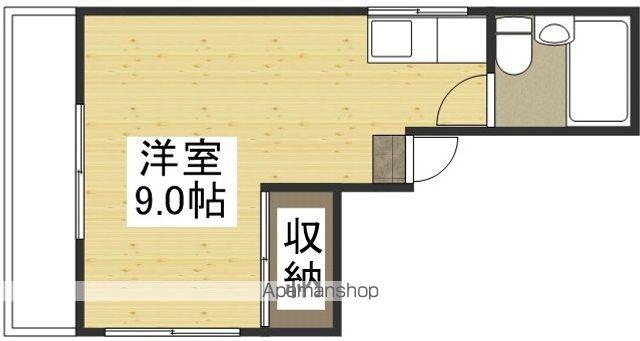 プレール京橋南町(ワンルーム/3階)の間取り写真