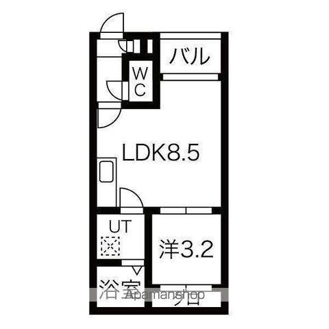 REGALEST S.FLOWER中村公園(1LDK/1階)の間取り写真