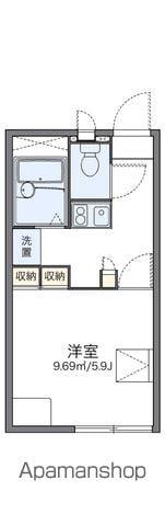 レオパレスサニーホームズ(1K/2階)の間取り写真