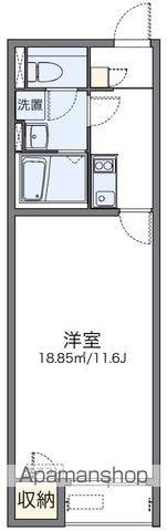レオネクスト碧(1K/2階)の間取り写真