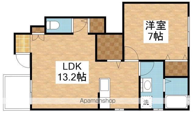 フレーズⅠ(1LDK/1階)の間取り写真
