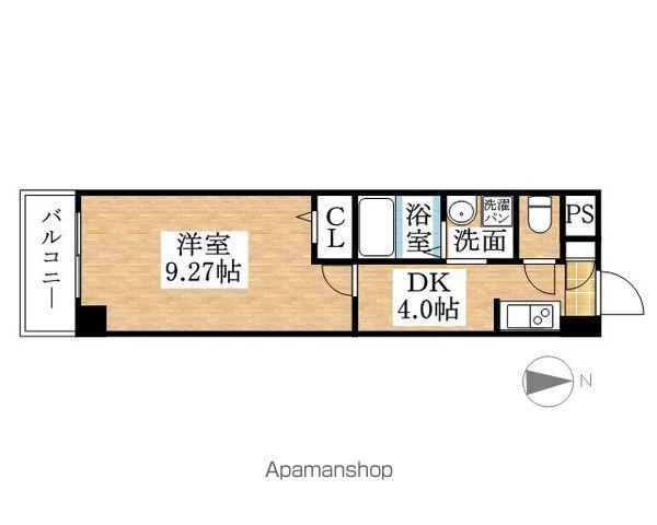 ビバ犬山(1K/5階)の間取り写真