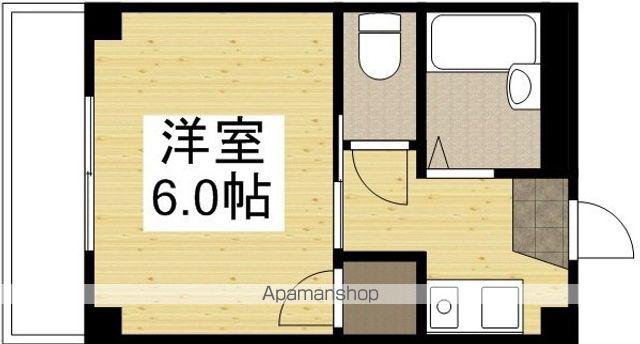 メゾンオアシス(1K/3階)の間取り写真