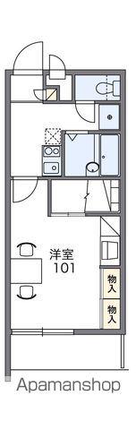 レオパレス赤間宮前(1K/3階)の間取り写真