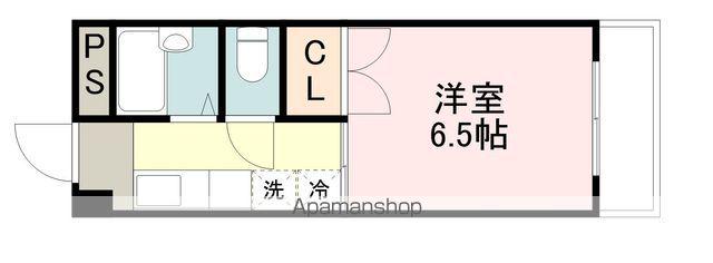 日成ヴィバーチェONE(1K/5階)の間取り写真