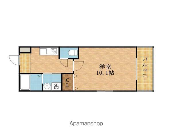 フジパレス中宮2番館(1K/2階)の間取り写真