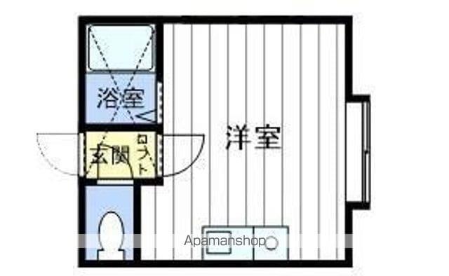 ルーブル北5条(ワンルーム/2階)の間取り写真