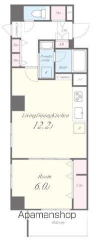 NOUVELLE MAISON YAMAYAIIヌーベルメゾン(1LDK/7階)の間取り写真