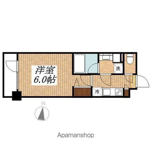 グランド・ガーラ立川(1K/11階)の間取り写真